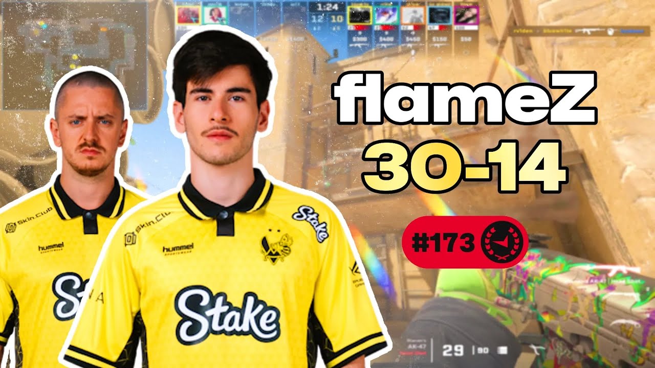 FLAMEZ 30-14 с apEX EU FACEIT POV (Мираж) | 4068 ЭЛО