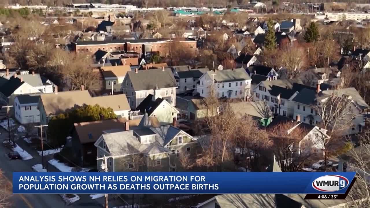 Analysis shows New Hampshire population growth relies on migration