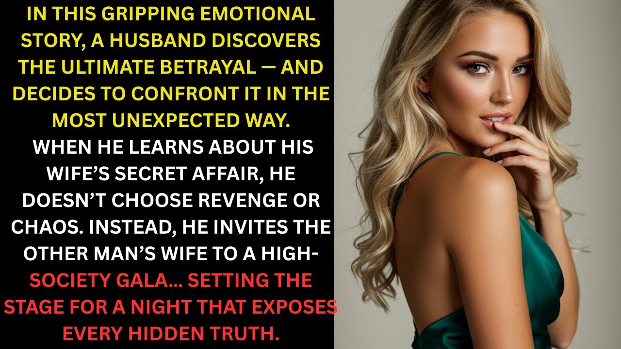 I Took My Wife&rsquo;s Lover&rsquo;s Wife to a Party&hellip; What Happened Next Changed Everything | Betrayal Story
