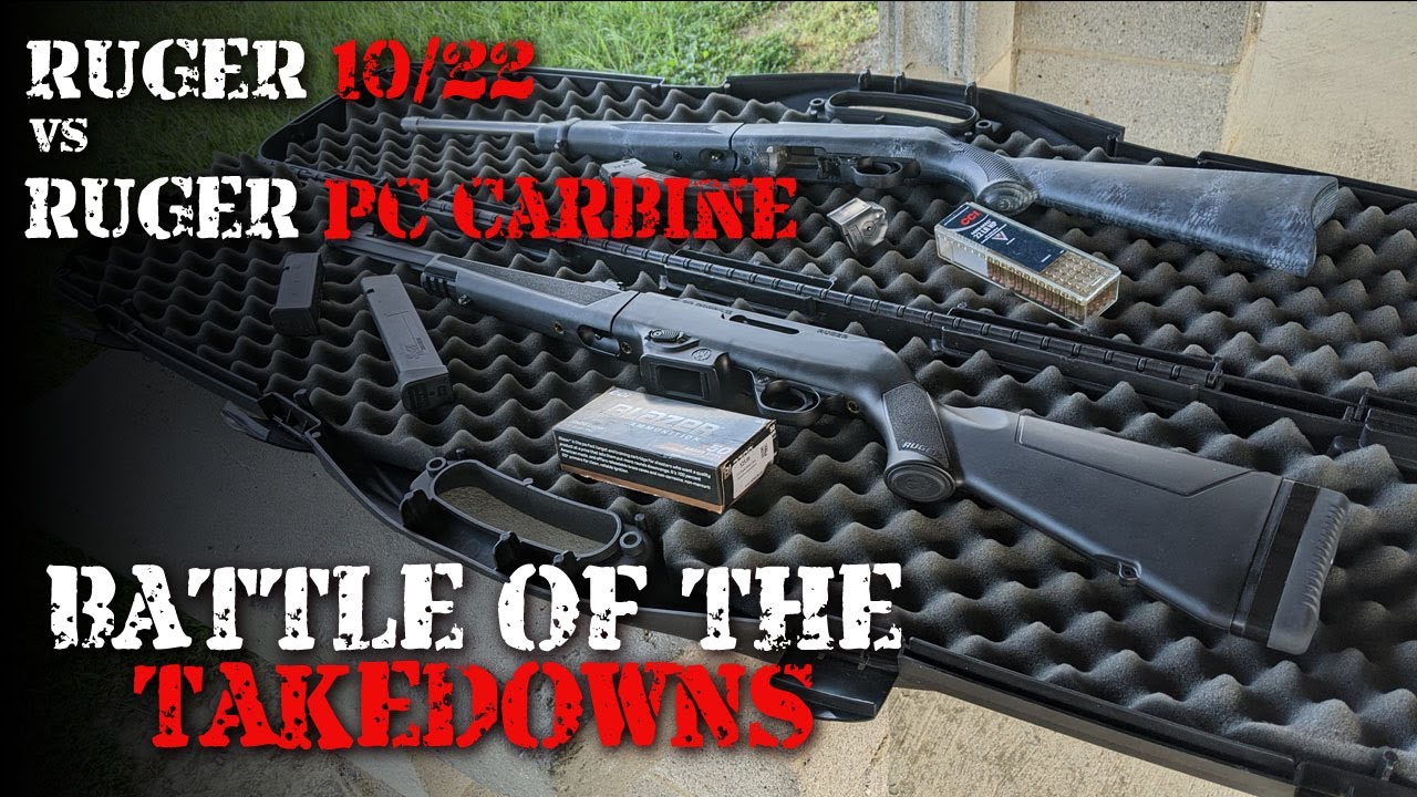 Battle of the Takedowns | Ruger PC Carbine vs. Ruger 10/22