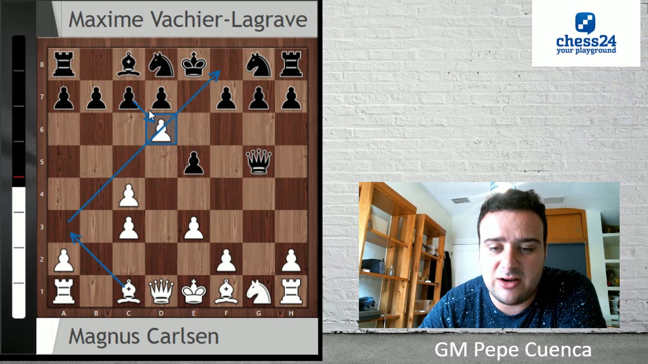 Carlsen - MVL: Una obra maestra de ajedrez rel&aacute;mpago