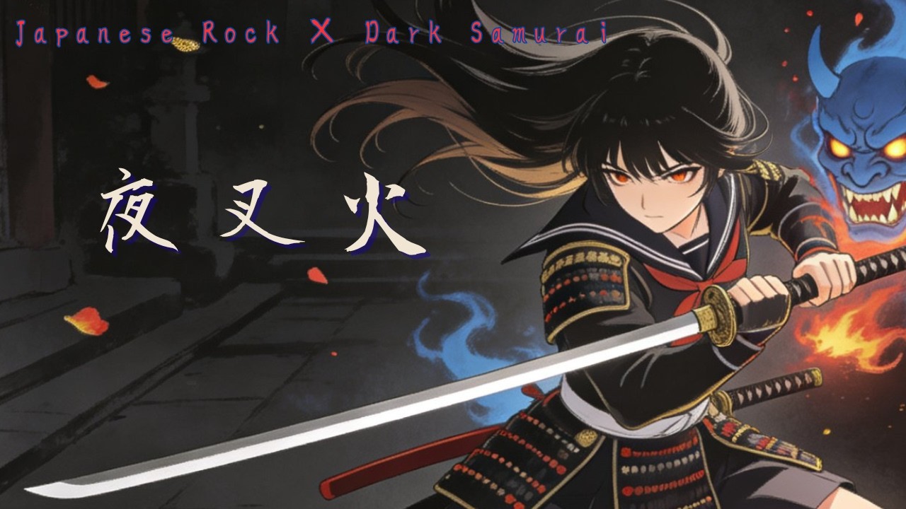 夜叉【和ロック×復讐鬼】夜叉火 – TOKYO OBORO | Japanese Rock × Dark Samurai火