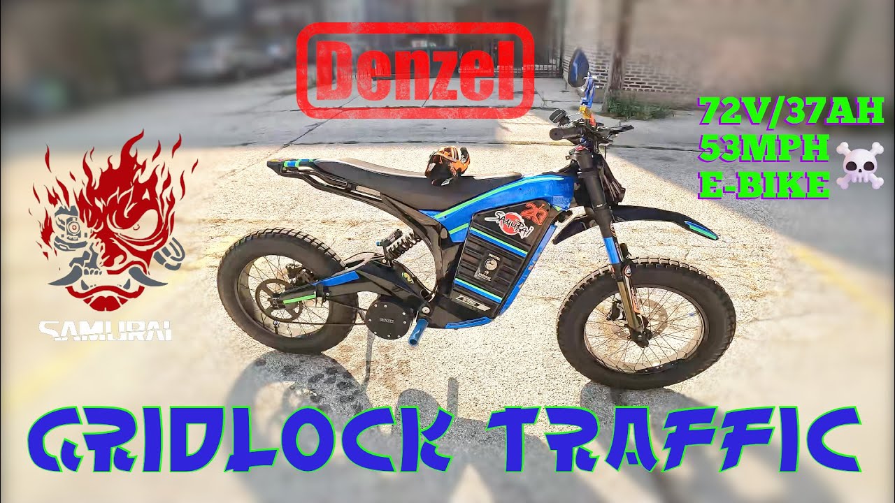 DENZEL SAMURAI 72V eBIKE | RUSH HOUR TRAFFIC IS TERRIBLE TO THE NORTHSIDE, SLICE & DICE OUR WAY THRU