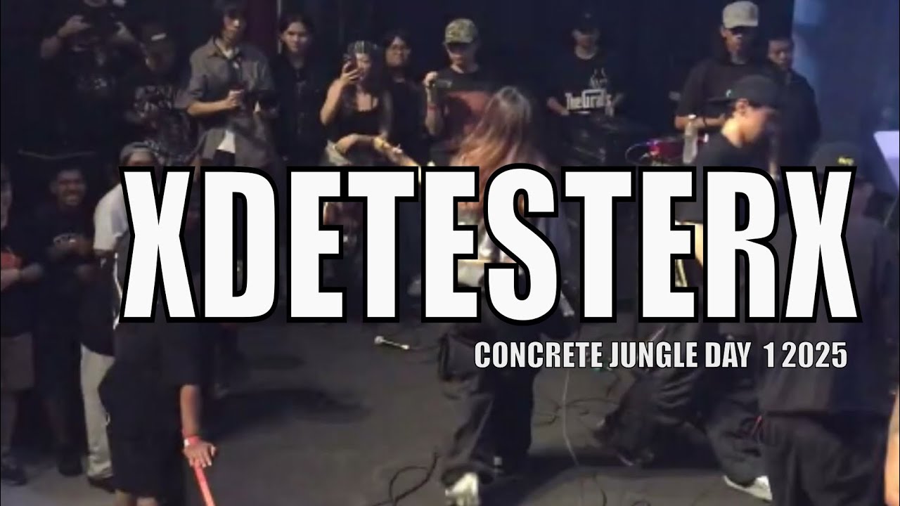 xDETESTERx (Singapore) Full Set – Live at Concrete Jungle 2025 [Straight Edge Metalcore Fury]