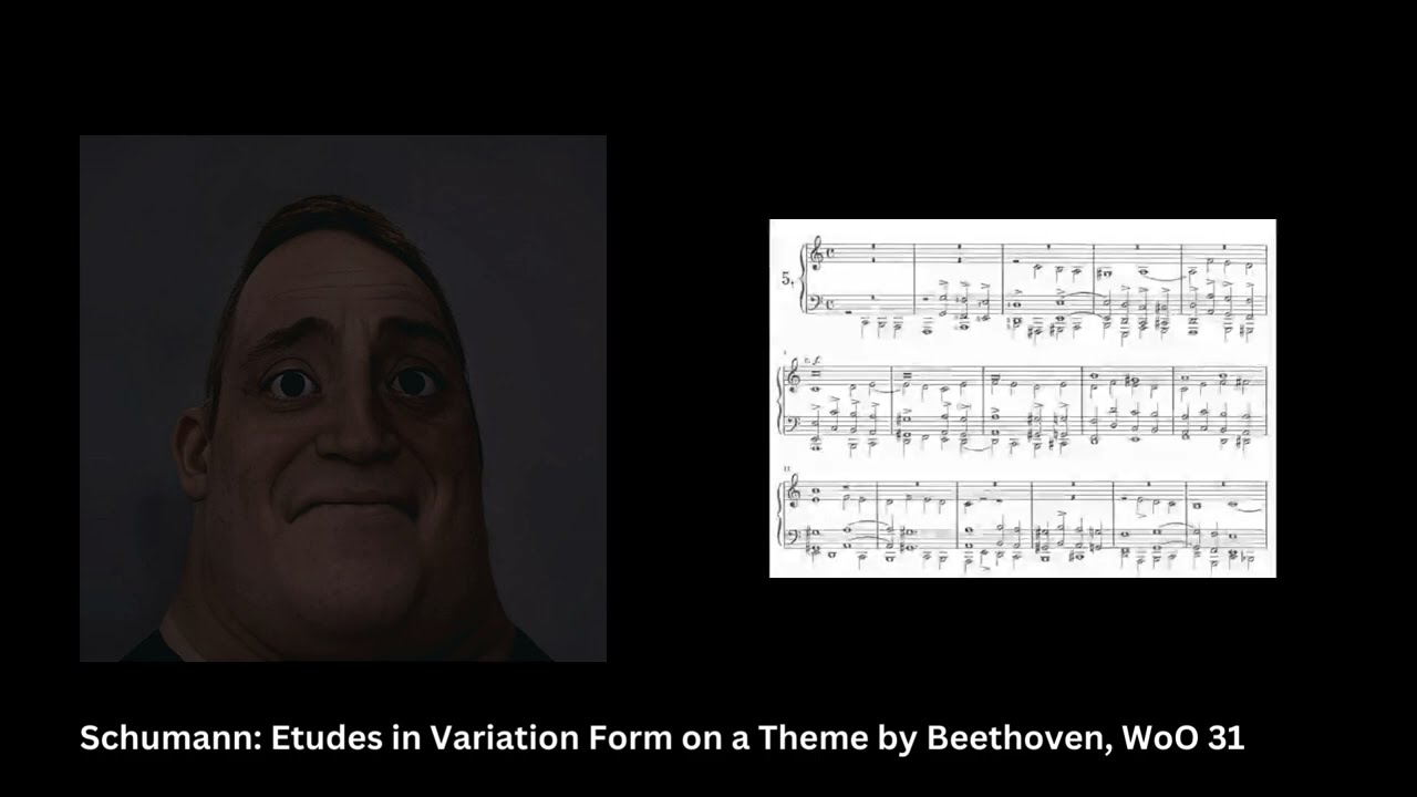 Mr. Incredible Becoming Sad: Piano Pieces (from Happiest to Saddest)