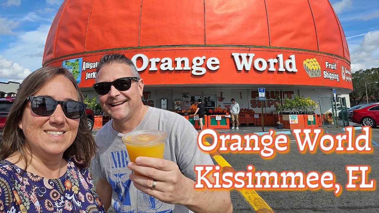 Orange World! Kissimmee, Florida! Is It Worth A Stop? We Check Out What's Inside! I Was Surprised! 