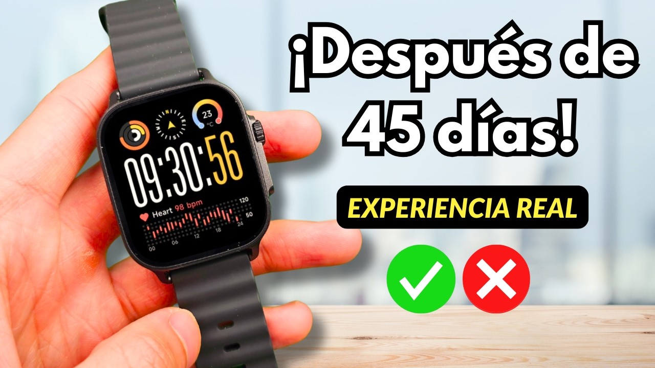 ¿Vale la PENA el REALME WATCH 5 tras casi 2 MESES de uso? 🤔