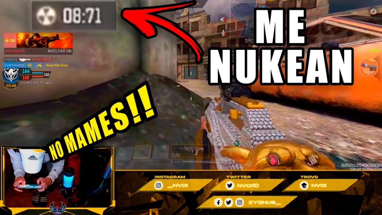ME NUKEAN por PRIMERA VEZ en COMPETITIVO CODM
