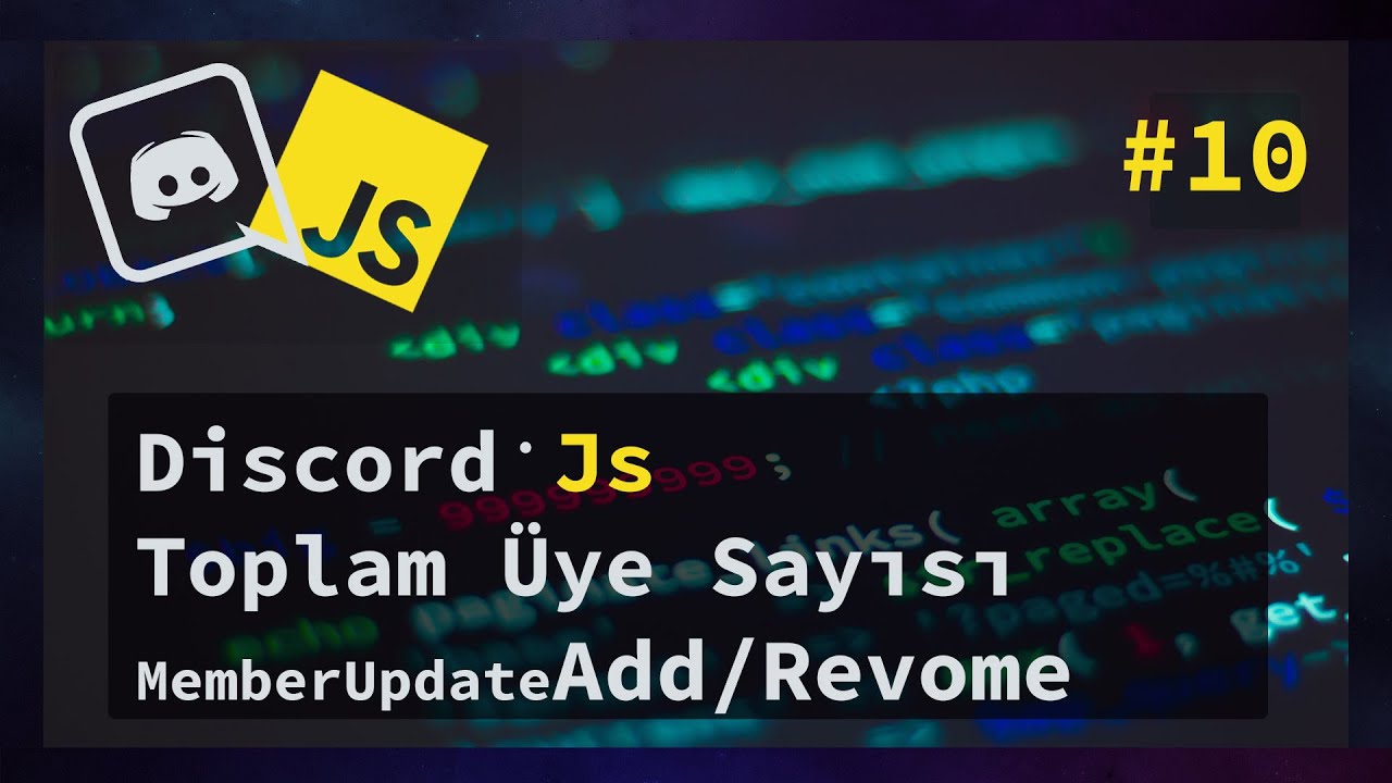 Discord JS Bot Toplam Üye Sayısı #10