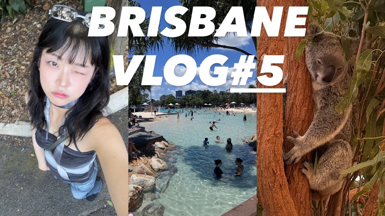 [여행 Vlog] 혼자 호주 여행 11박 13일, 브리즈번 5편 🇦🇺 기념품 쇼핑 목록 추천 부터 사우스뱅크파크 로마스트리트파크 혼자 돌아다니는 브리즈번!❤️