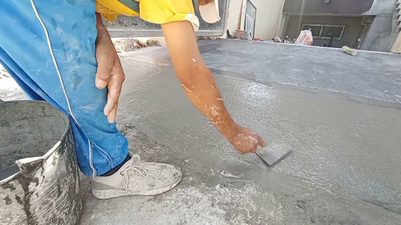 طريقة بناء رصيف بالحجر المغسول بأسلوب سهل وبسيط