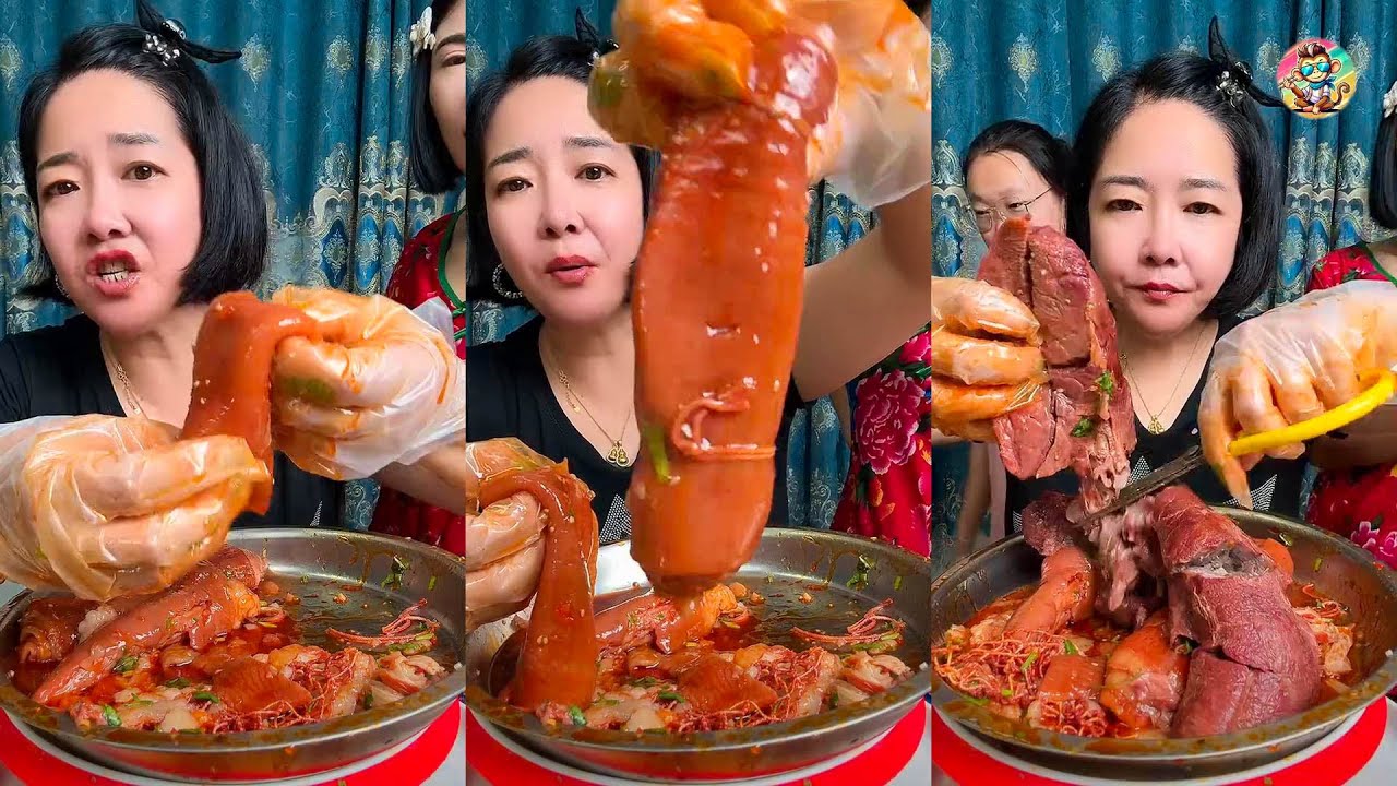【ASMR MUKBANG】ASMR MUKBANG SHOW 。 XIAOYU MUKBANG。먹방 샤오위。NO2_06082025-3