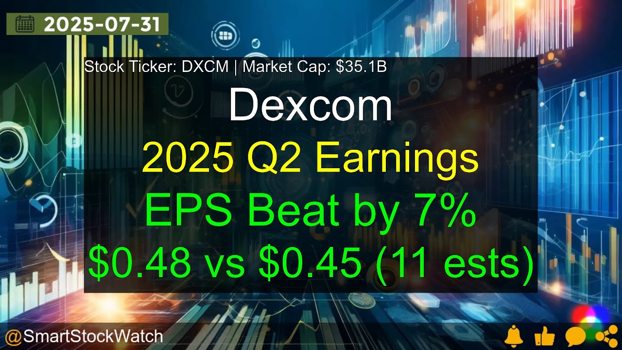 Dexcom (DXCM|$35.1B) - 2025 Q2 Earnings Analysis