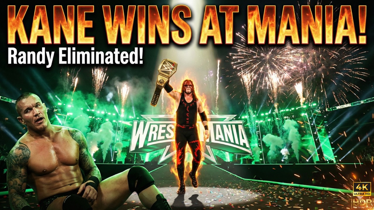 Kane Destroys Randy in Final Showdown 😈 WrestleMania Gauntlet | WWE 2K24