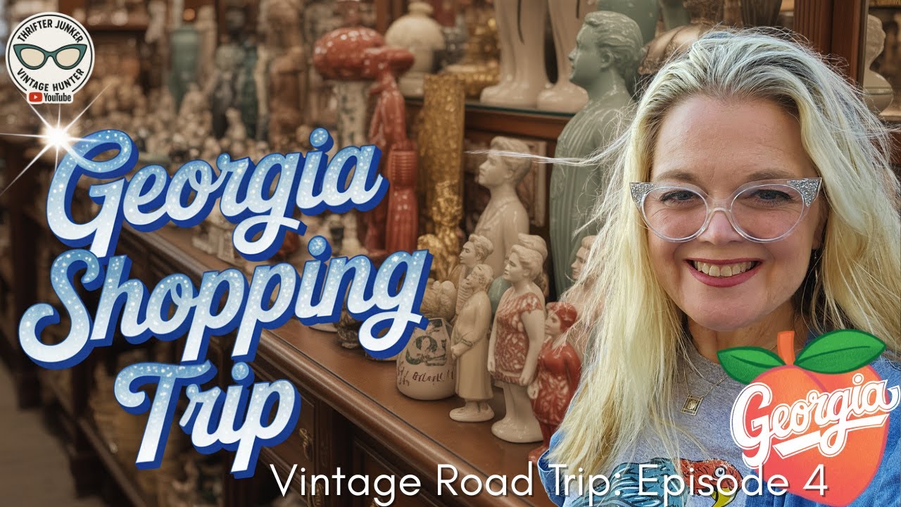Unbelievable Vintage Finds at Big Peach Antique Mall Georgia!! | Road Trip Episode 4