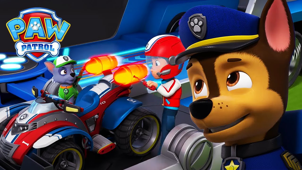 رايدر يقوم بتحديث مركبته الرباعية 🚀 | الدوريات الصغيره | Paw Patrol Arabic | تجميع