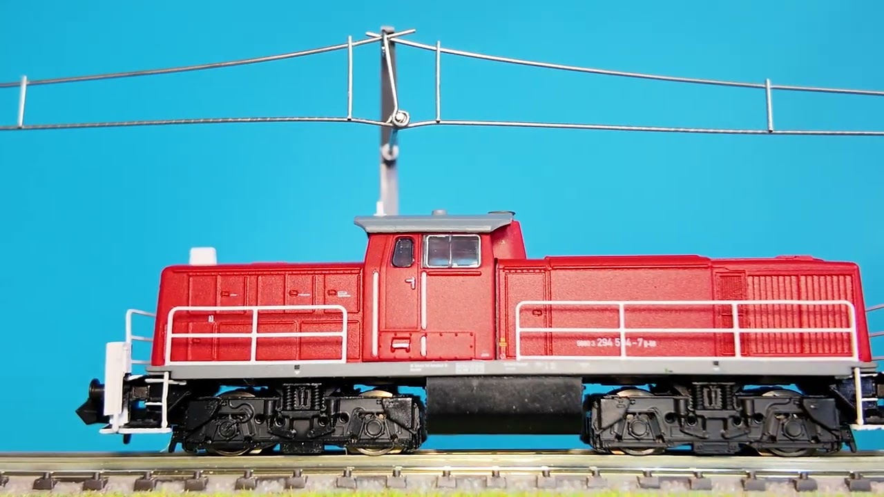 Minitrix BR 294 Diesel locomotive, DCC sound.