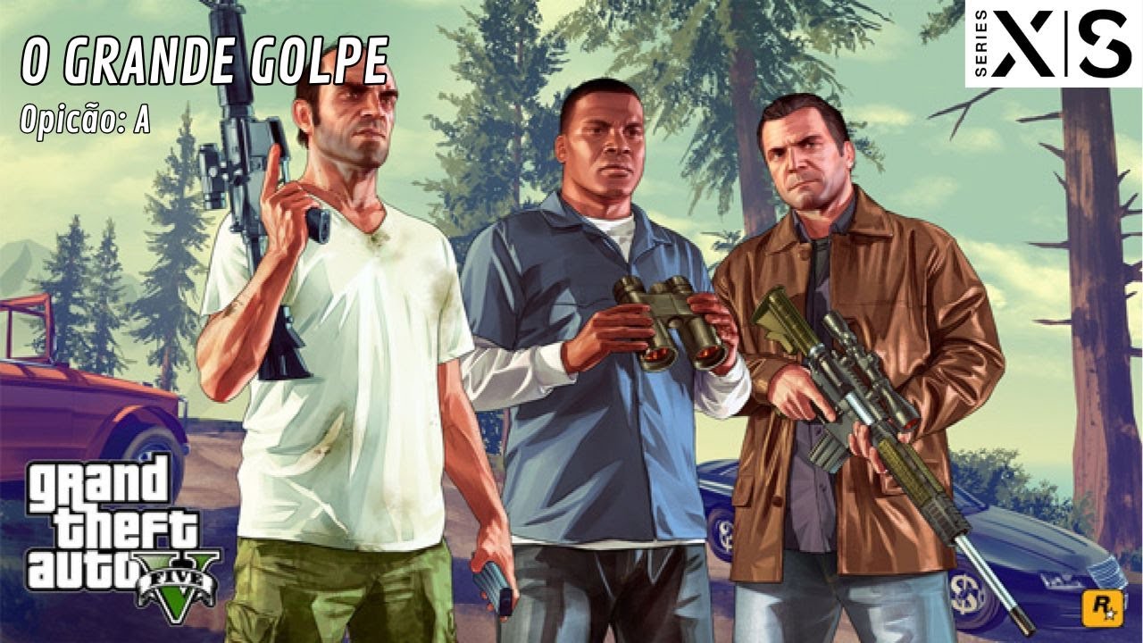 O GRANDE GOLPE | OPÇÃO: A (SUTIL) | GTA 5