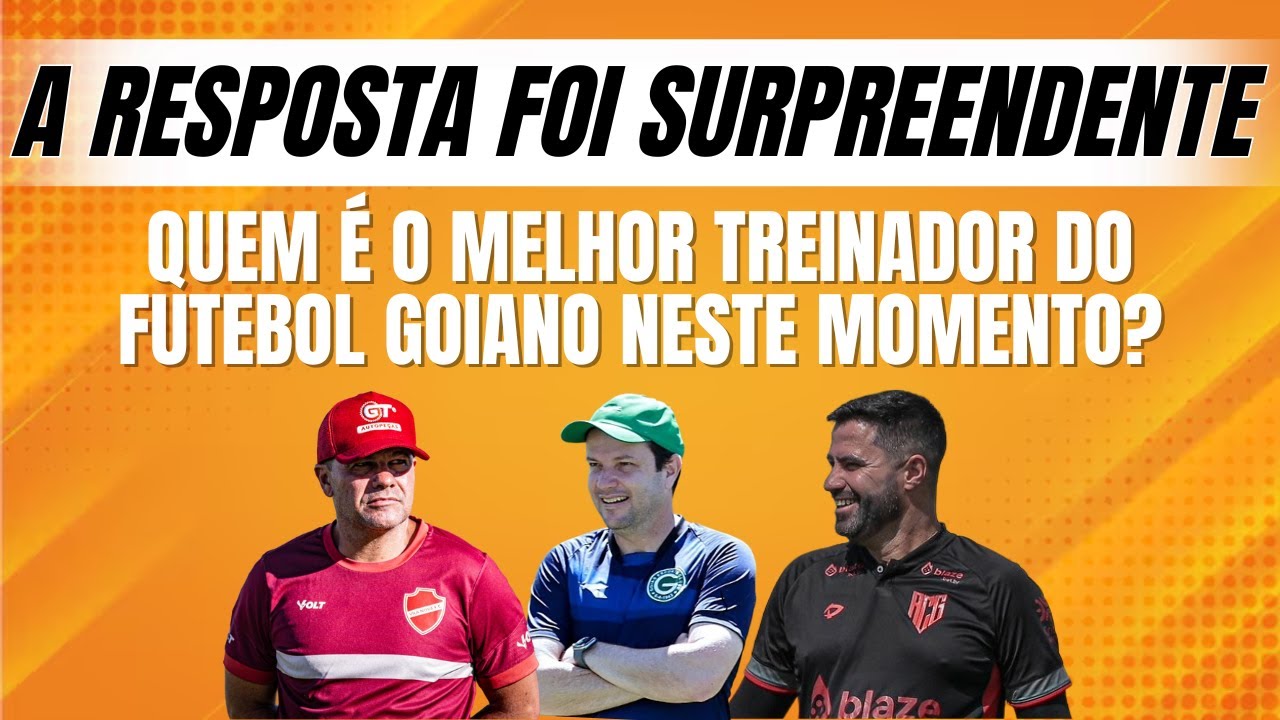 Feras escolhem o melhor trabalho de treinador no começo do Goianão: “não tem dúvida”