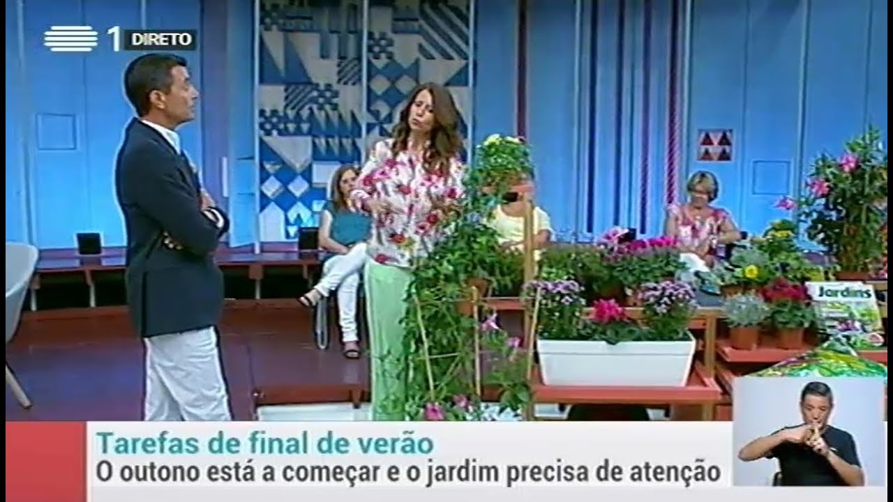 Tarefas e Plantas de Outono - Teresa Chambel n'A Praça da RTP