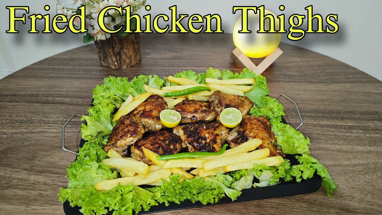 Easy Homemade Fried Chicken Thighs | Step-by-Step Recipe By FARIMAN COOKING 