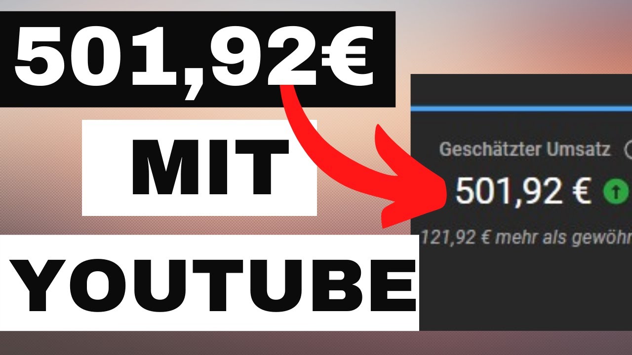 SO kannst Du MEHR Geld mit Deinem Youtube Kanal verdienen