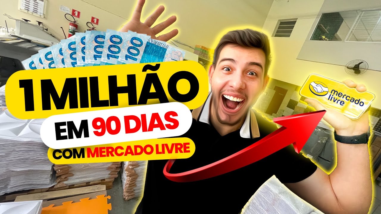 Faturando 1milhão de reais com Mercado livre em 90 dias | Como ganhar dinheiro na Shoope.