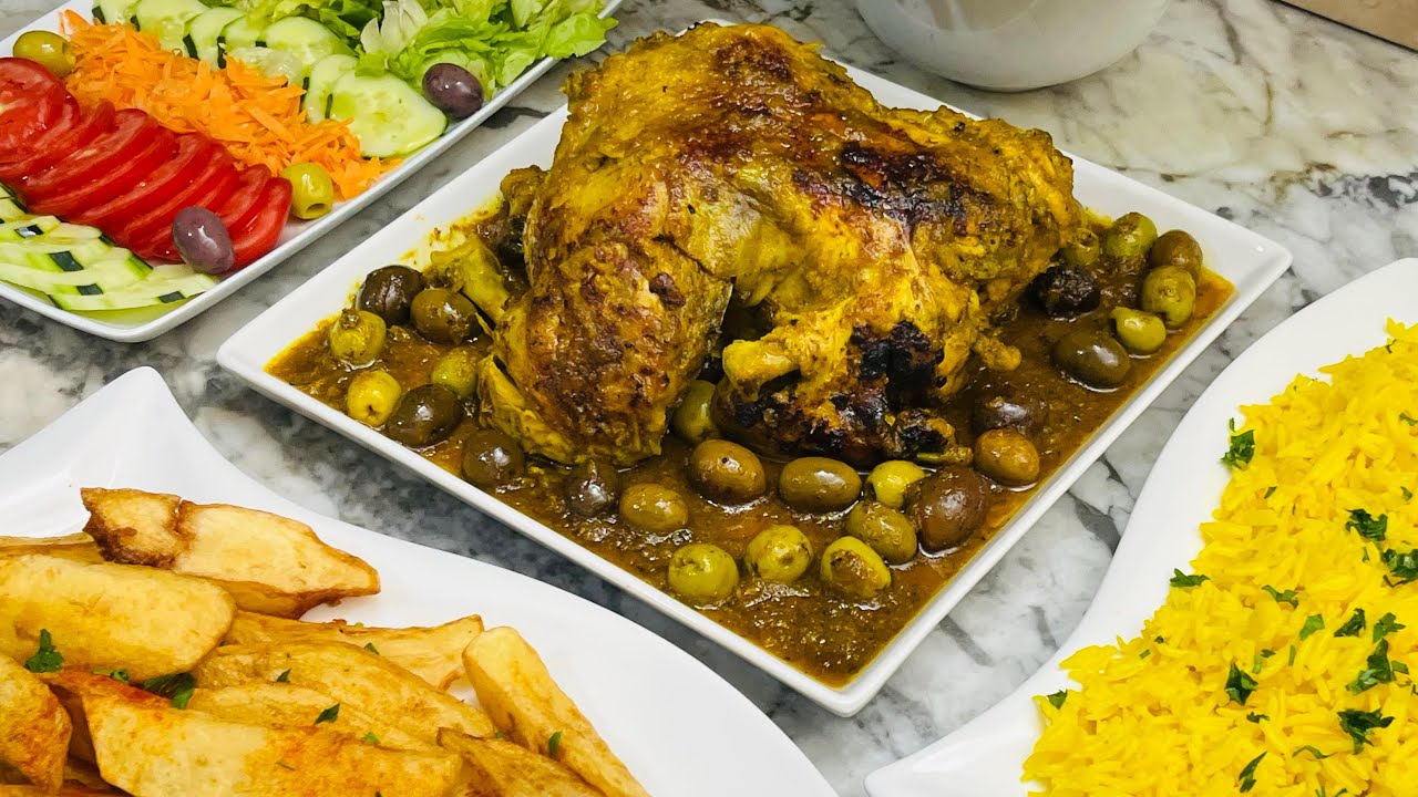 جاج بالدغميرة 🍗 بنة خرافية لازم جربوها 😍روز بالزعفران