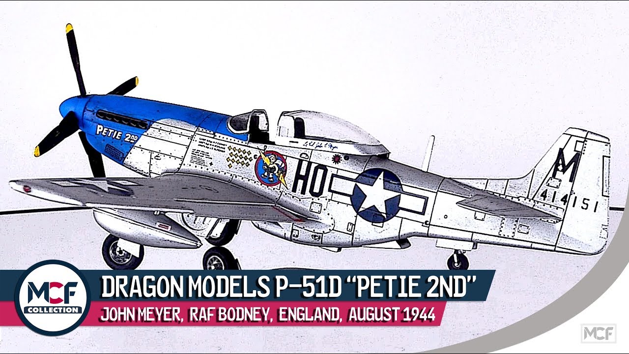 Dragon Models 1/72 P-51D Mustang "Petie 2nd"