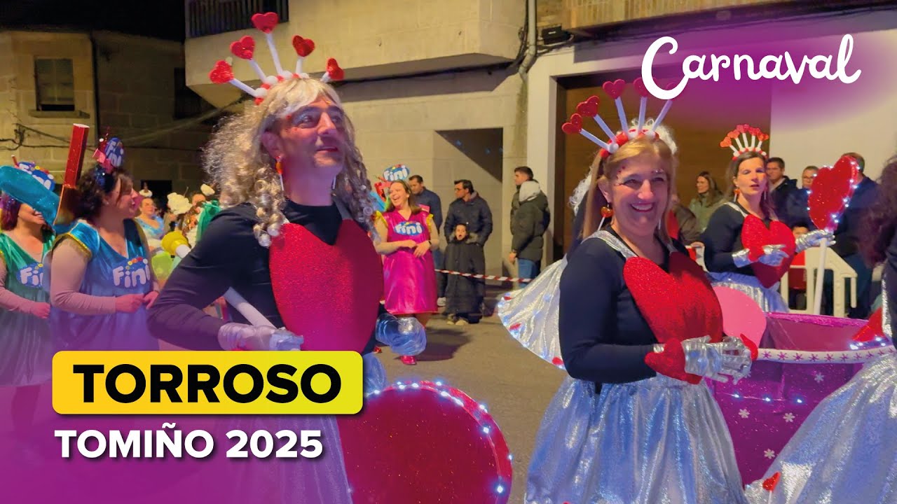 🎉 Comparsa de TORROSO - Mos 🥳 | CARNAVAL de Tomi&ntilde;o 2025 🎭