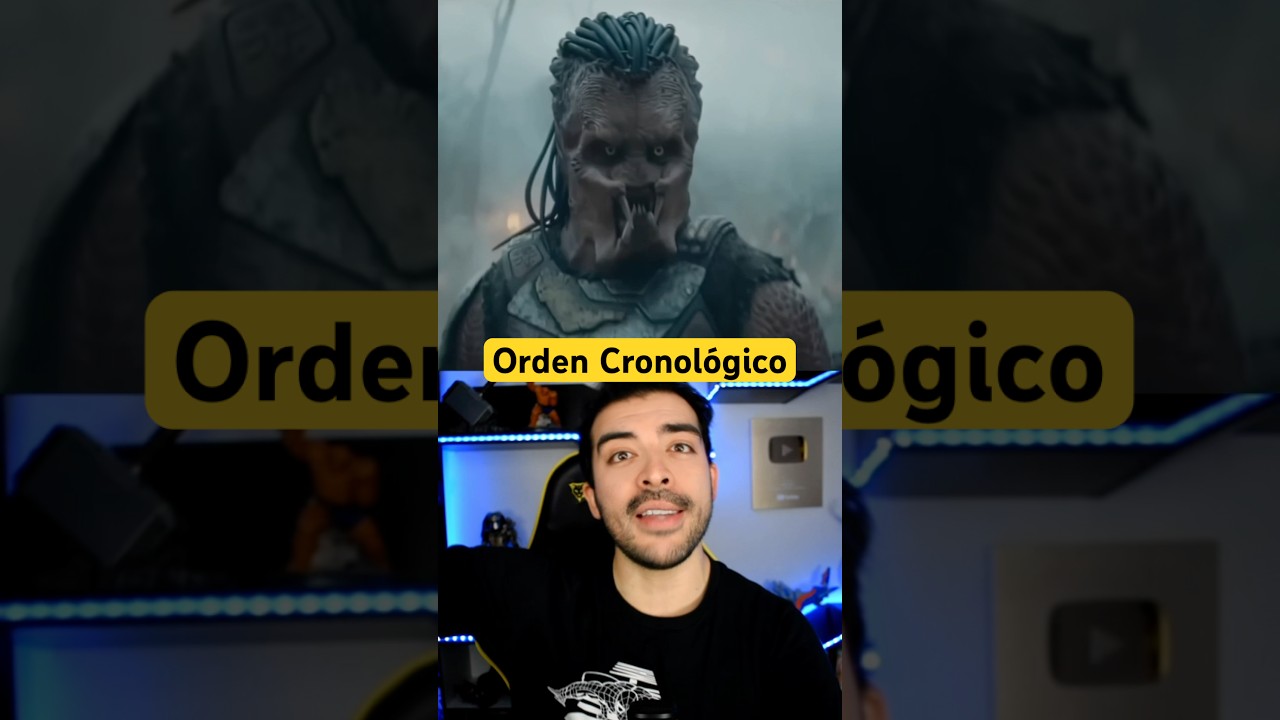 Universo de Predator en orden cronol&oacute;gico #PredatorBadlands #Predator #AlienVsDepredador #shorts