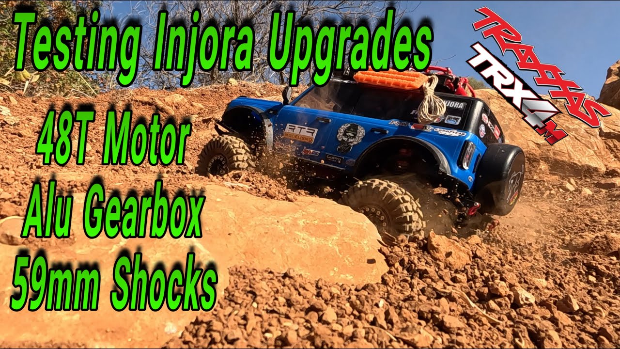 Testing Injora 48T Motor and more #traxxastrx4m #injora #testing