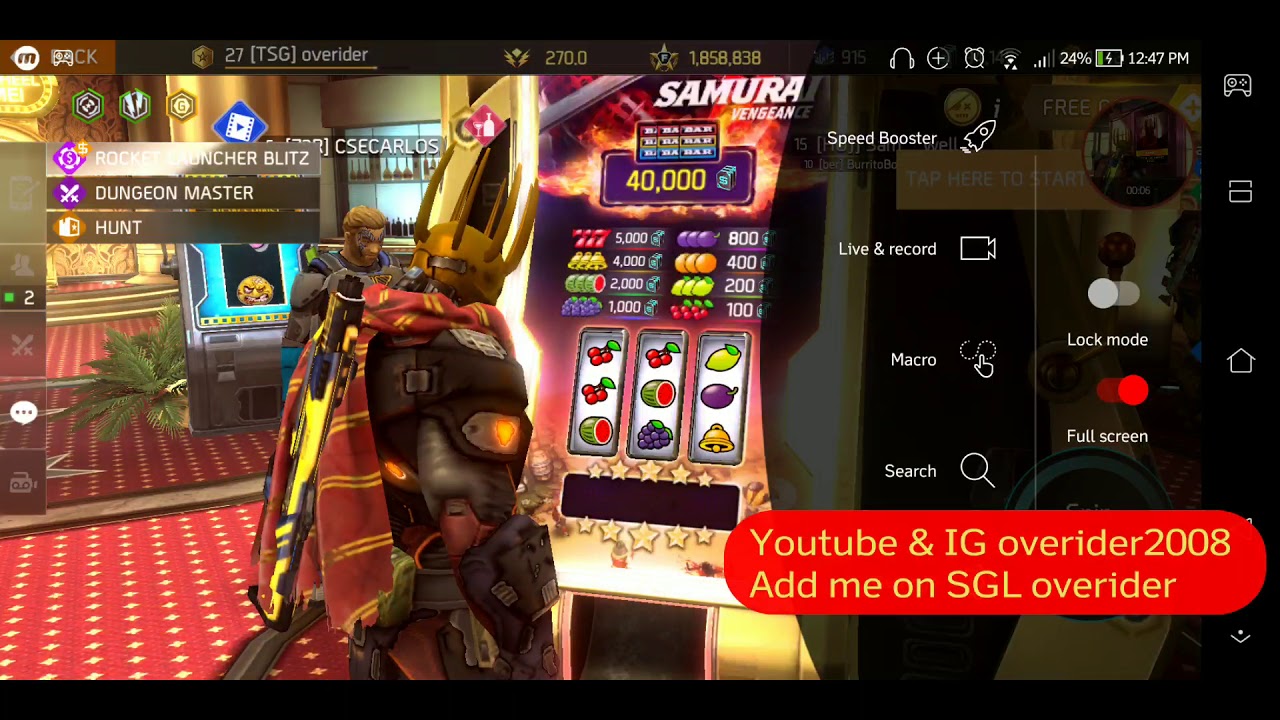 Shadowgun Legends easy high roller medals