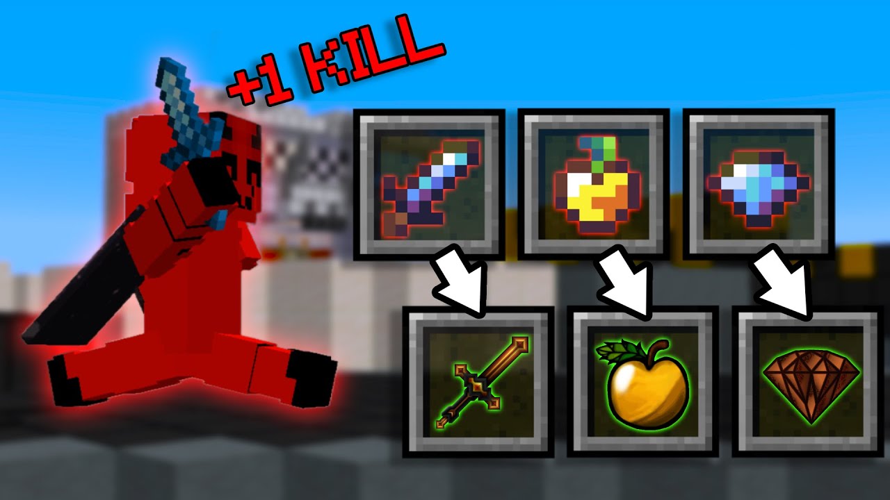Bedwars But Everytime I Get a Kill My Texture Pack Increases