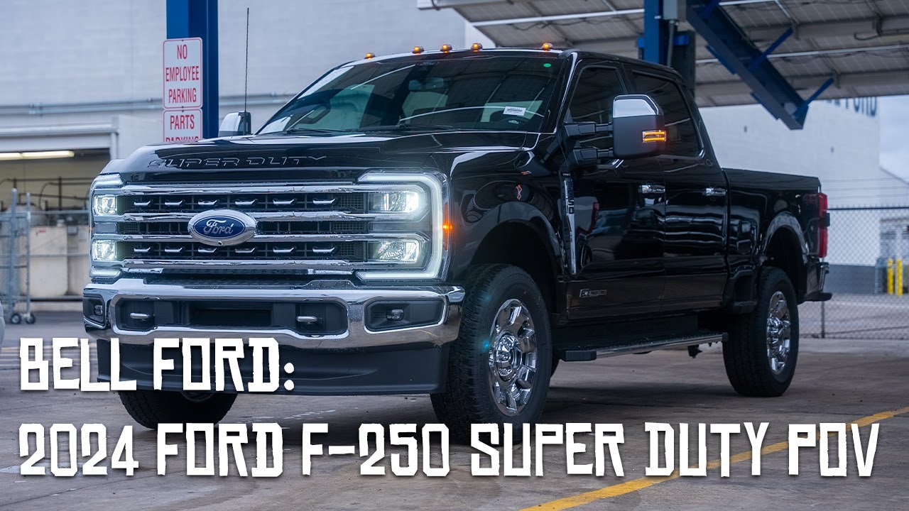 2024 Ford F-250 Super Duty SRW POV [Test Drive]