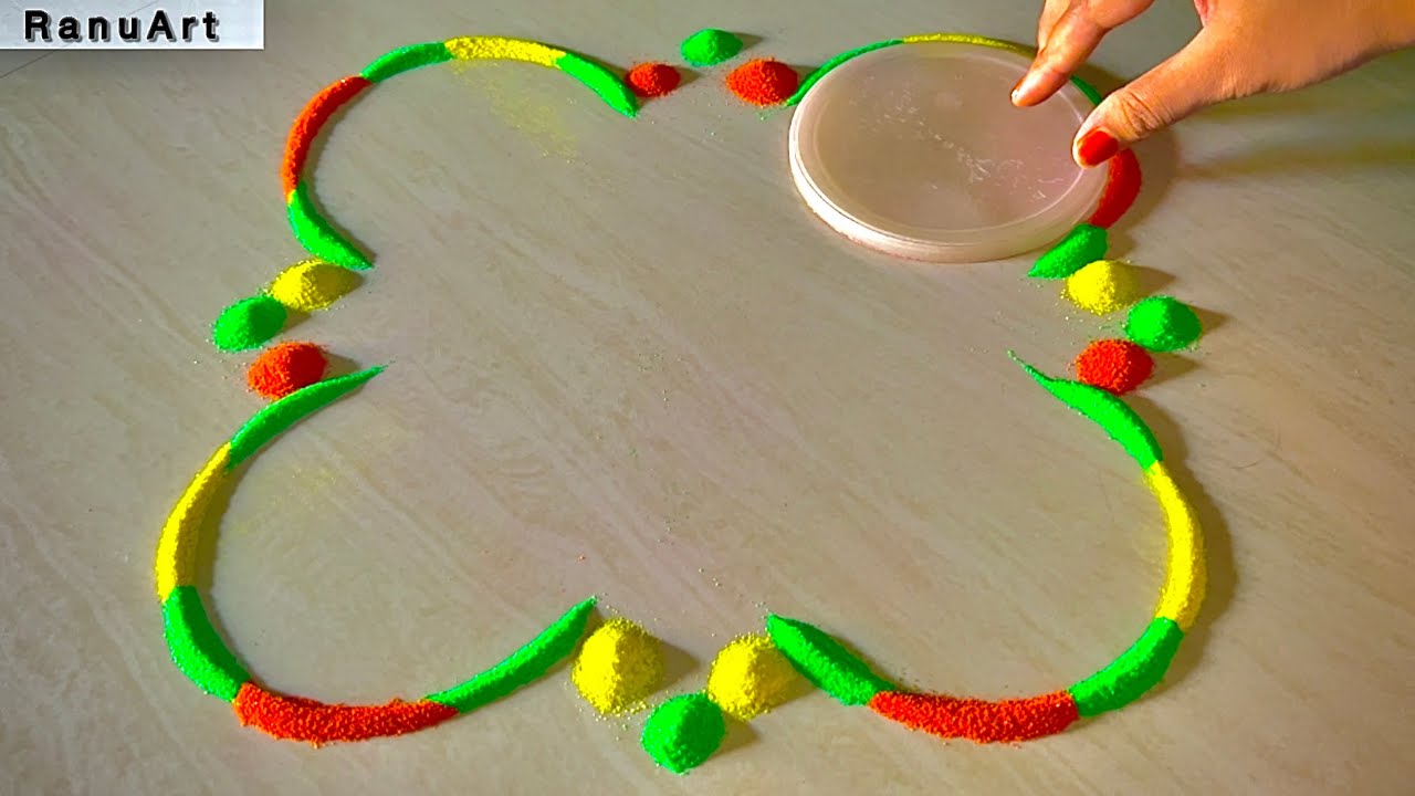 Easy Diwali Rangoli Designs | Simple & Beautiful Rangoli for Diwali 2025 | Ranu Art