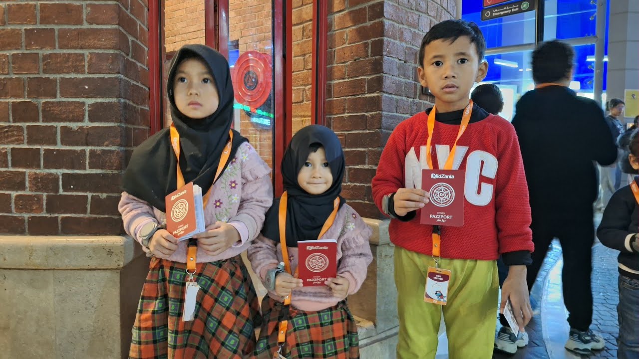 KIDZANIA CAIRO 2025 #kidzania #cairo #videoanak #kidsvideo #liburan 