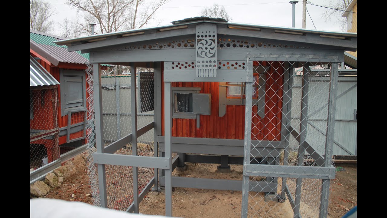 Самая простая дезинфекция курятника.