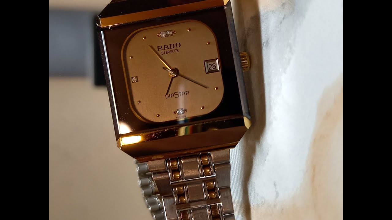 RADO  DIASTAR  .QUARTZ  رادو الساعات السويسرية 