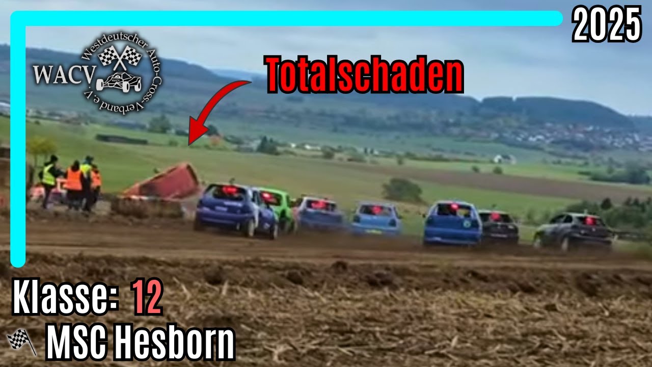 AUTOCROSS Hesborn (D) 2025 - Klasse 11/12 (Jugend) WACV: Alle Läufe [HD]