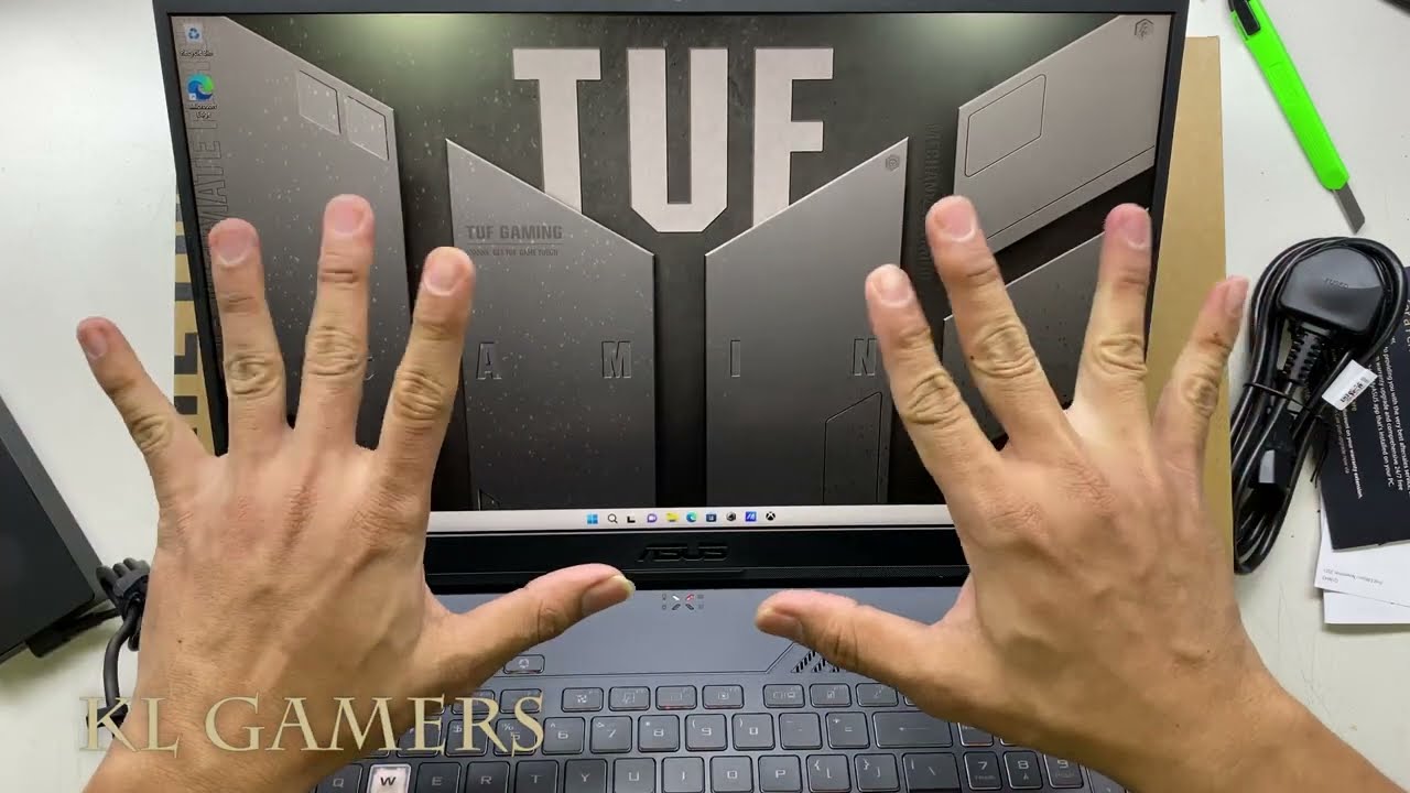 ASUS TUF Gaming Laptop F17 FX707Z-MKH085W intel Core i7 12700H RTX3060 Unbox Benchmark Test
