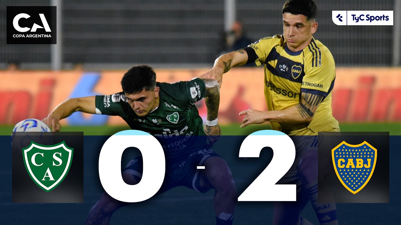 Sarmiento 0 - 2 Boca | Copa Argentina 2026 | 16vos de final