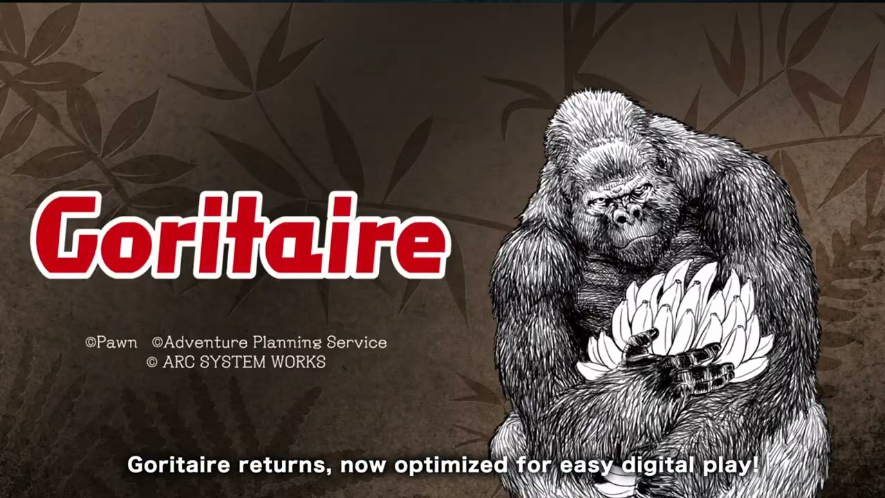 [ Goritaire ]  Gorilla-Multiplying Card Game - PV