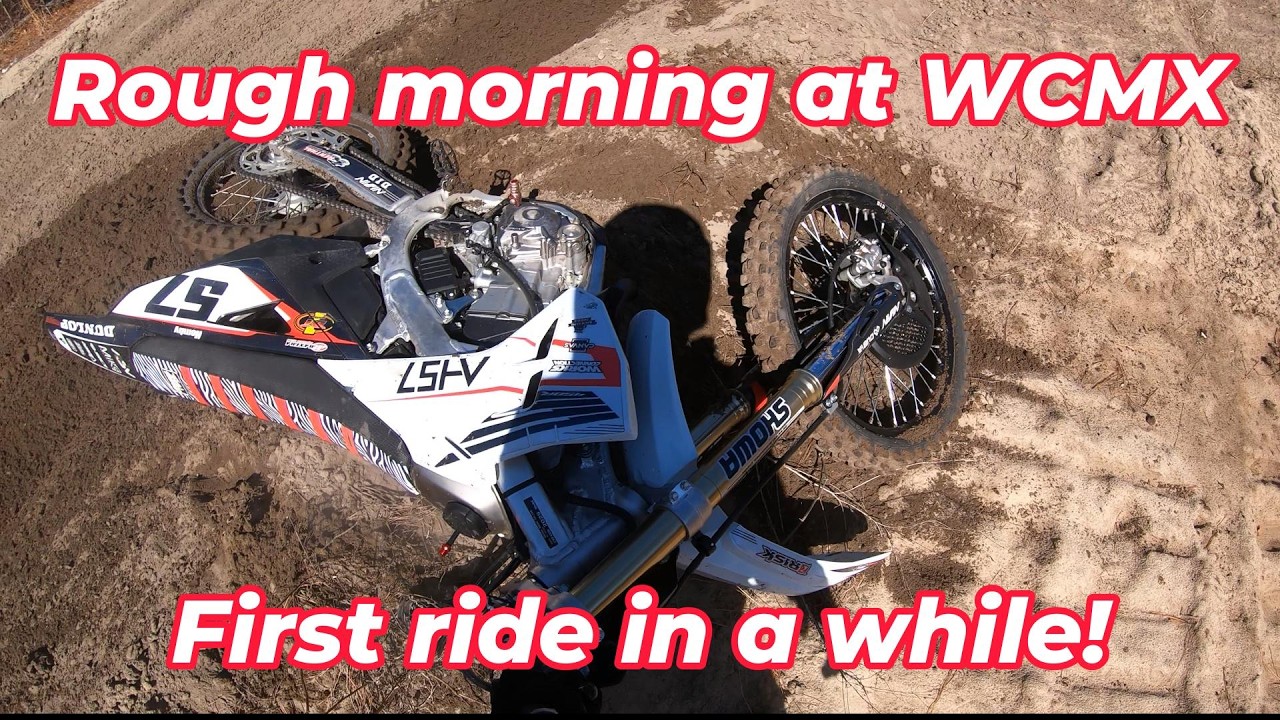 I FORGOT MY GEAR!!!   Rough morning at West Craven MX