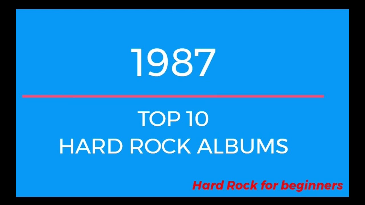1987  -  Top 10 Hard Rock Albums