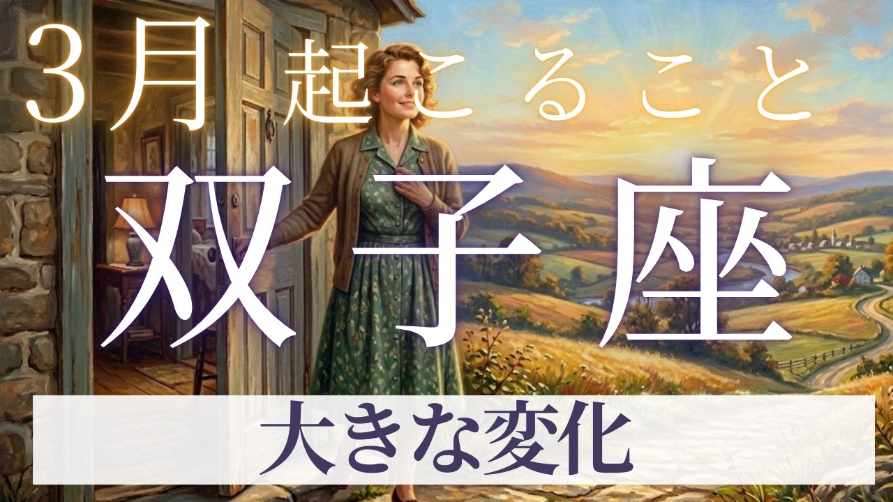 3月【双子座】起こること〜大きな変化〜【ルノルマンカードグランタブロー＆オラクルカードリーディング】