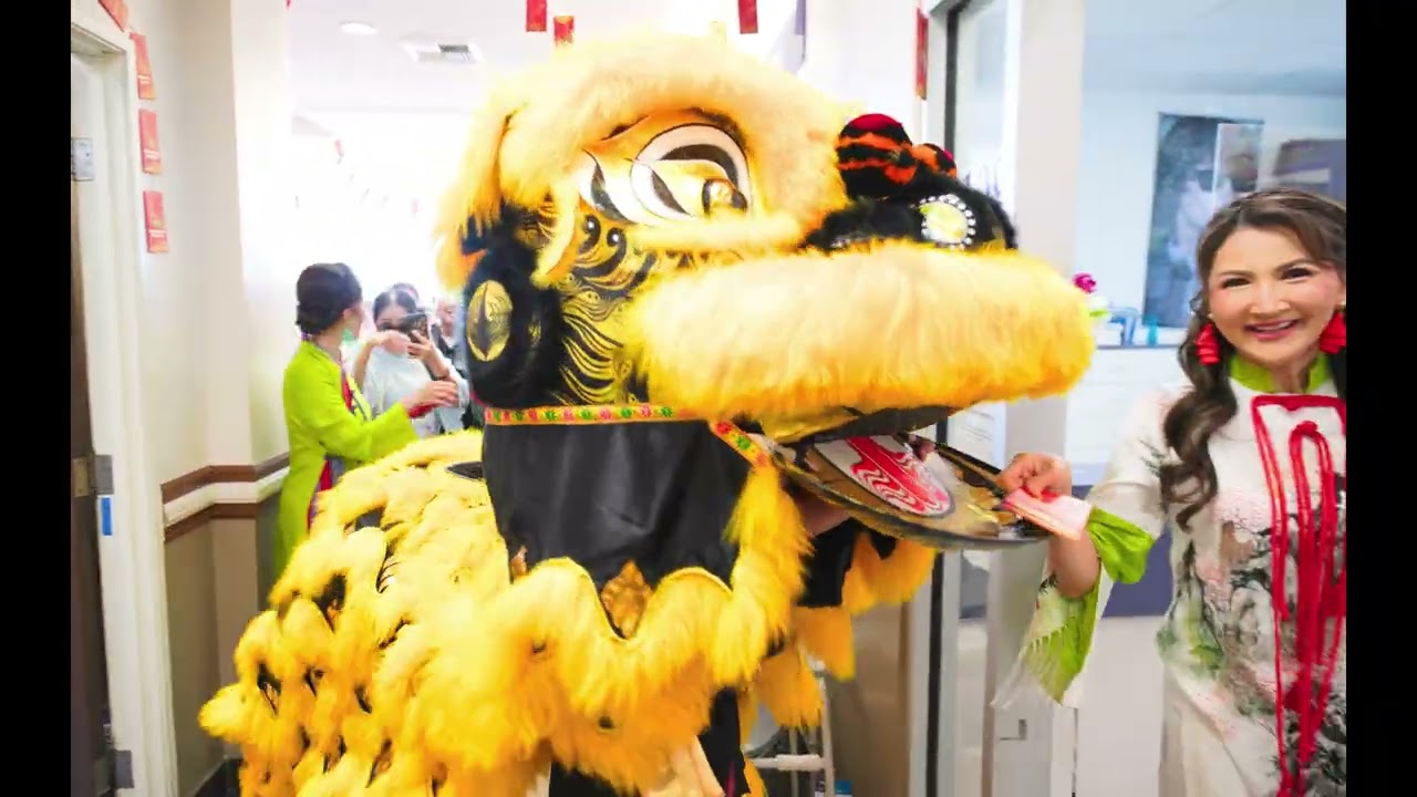 Tet Lunar New Year Dragon Dance Feb 18, 2026 ProCare Pharmacy AMD Medical Plaza Dao Medical Group