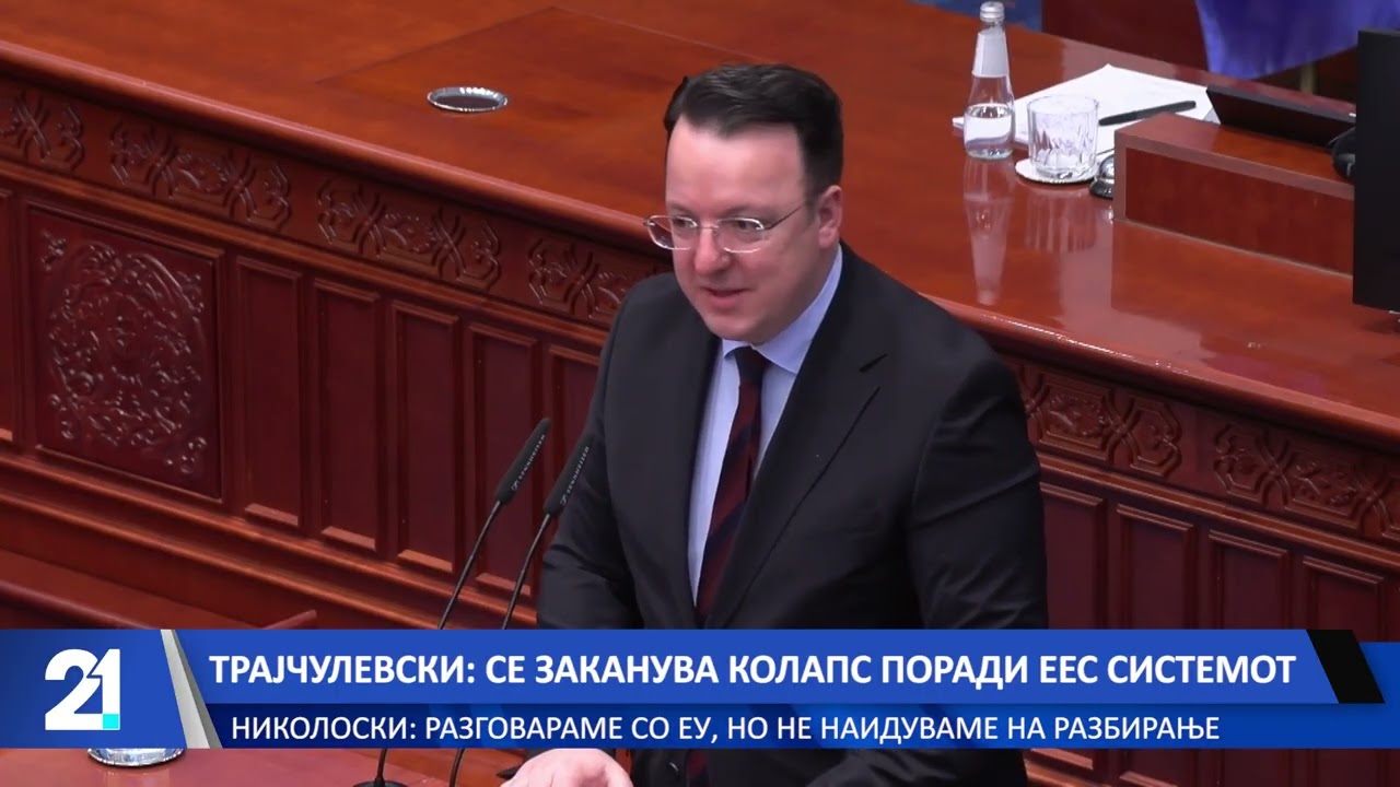 Трајчулевски: Се заканува колапс поради ЕЕС системот-Николоски: Разговараме со ЕУ, но нема разбирање