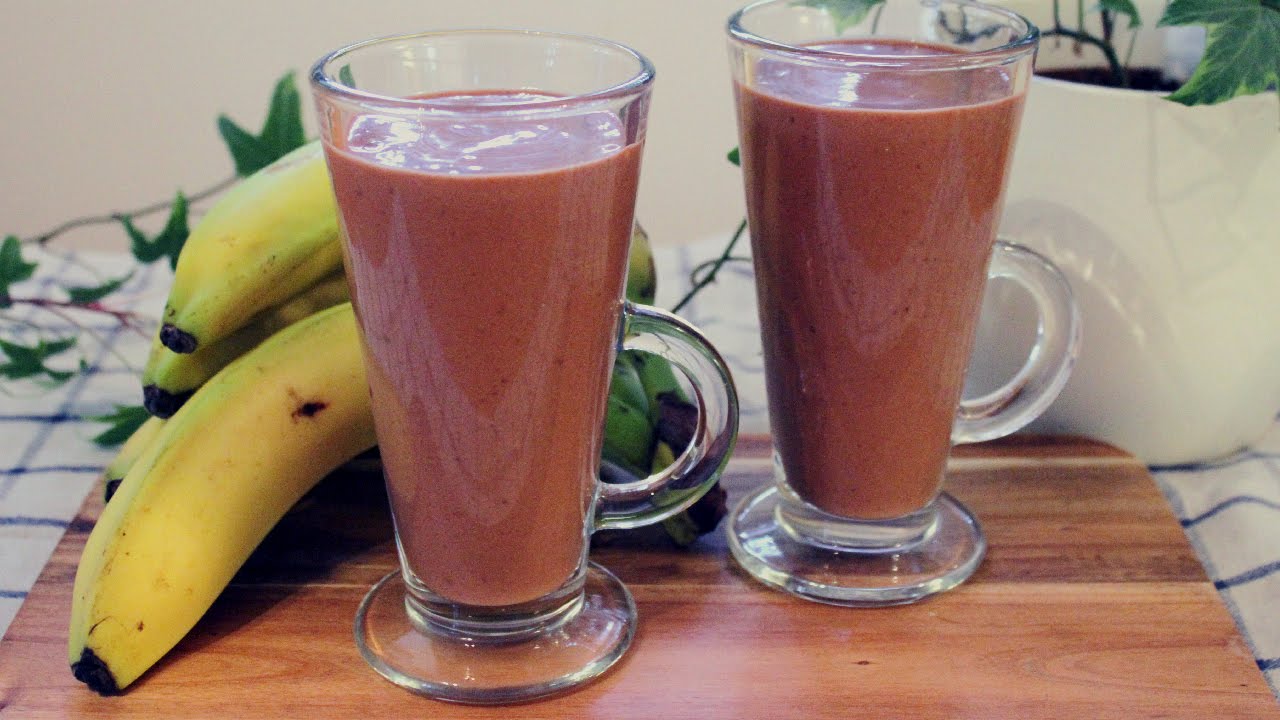 Healthy Chocolate Milkshake  (Vegan)