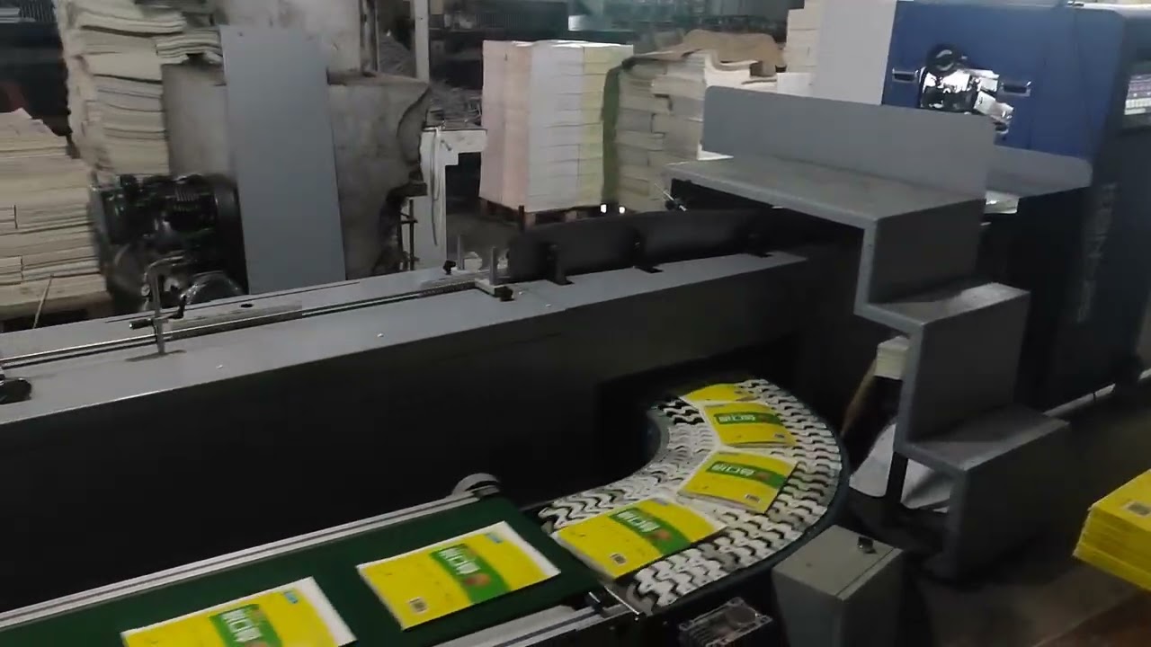 #HXCP HX8000PB25L Large Format Perfect Binding Production Line